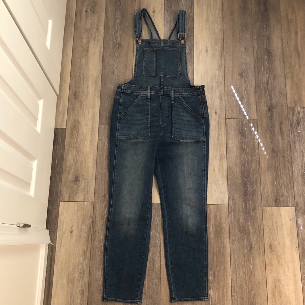 Denim overalls
